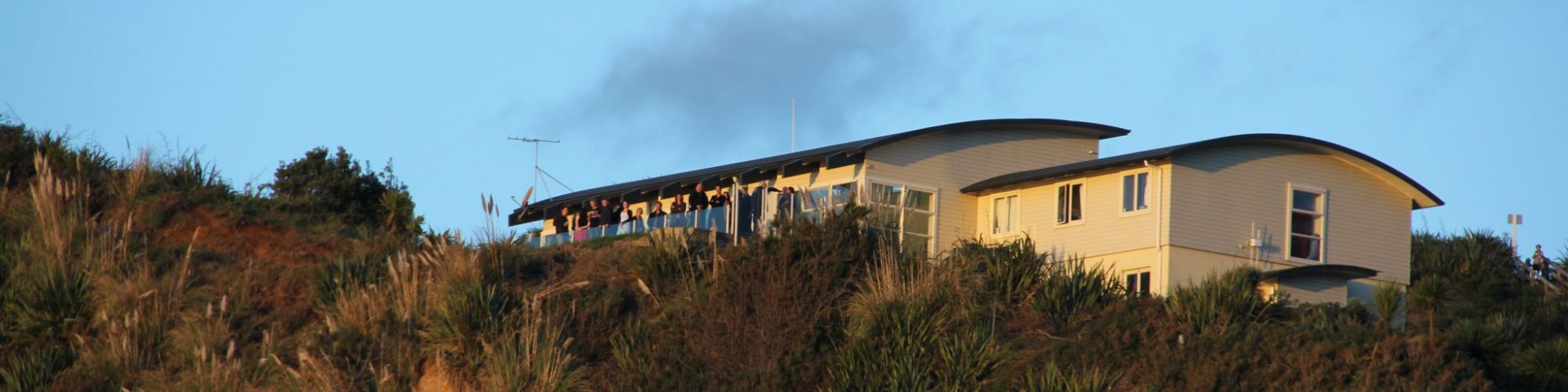 Clubhouse from beach